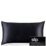 Slip Silk Pillowcase King – Black