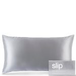 Slip Silk Pillowcase King – Silver