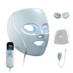 Shark Beauty CryoGlow Under- Eye Cooling + LED Anti-Aging & Skin Clearing Face Mask – Blue Chill